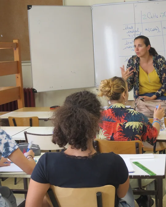 Stage de pré-rentrée en prépa PC