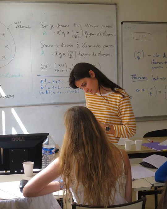 Stage de pré-rentrée en prépa PT