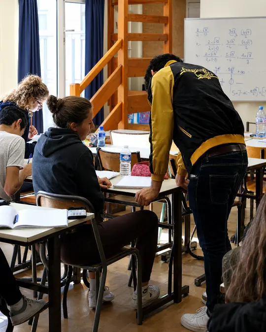 Stage de Noël en maths spé